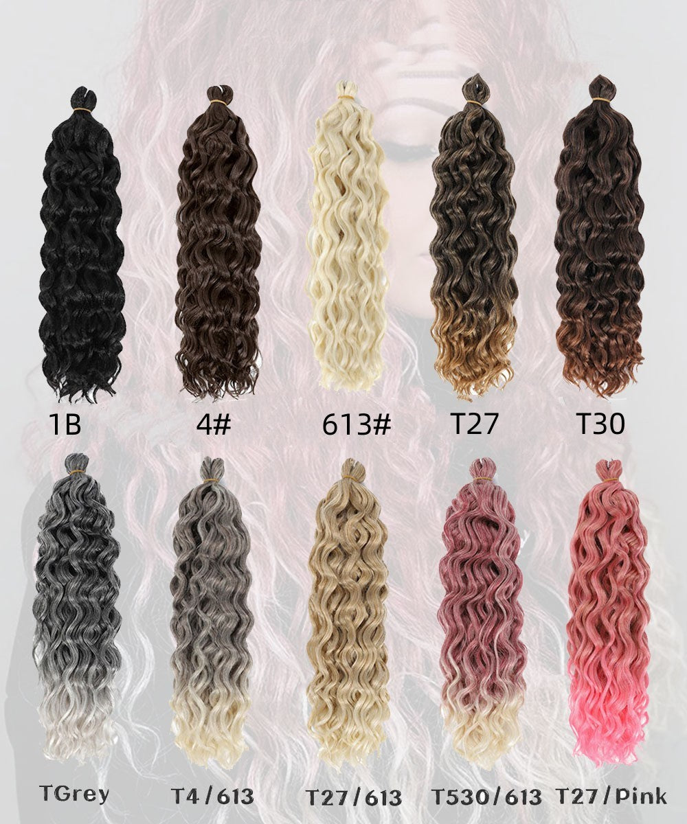 Ocean Wave Crochet Hair Extensions