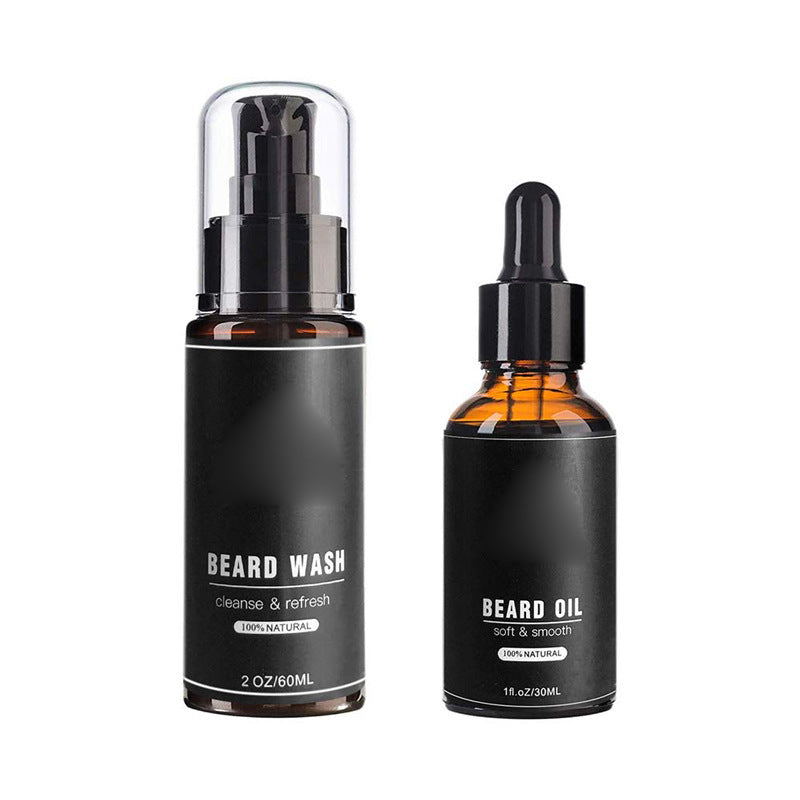 Men's Beard Grooming Kit - Roller Cleaning Disinfectant
