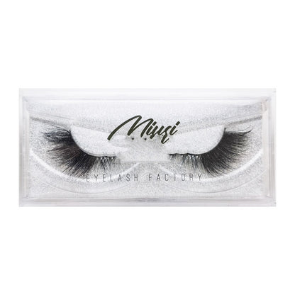 (3D) Three-dimensional Mink False Eyelashes Natural, Thick, Wing Tail Lengthening, Messy Curl